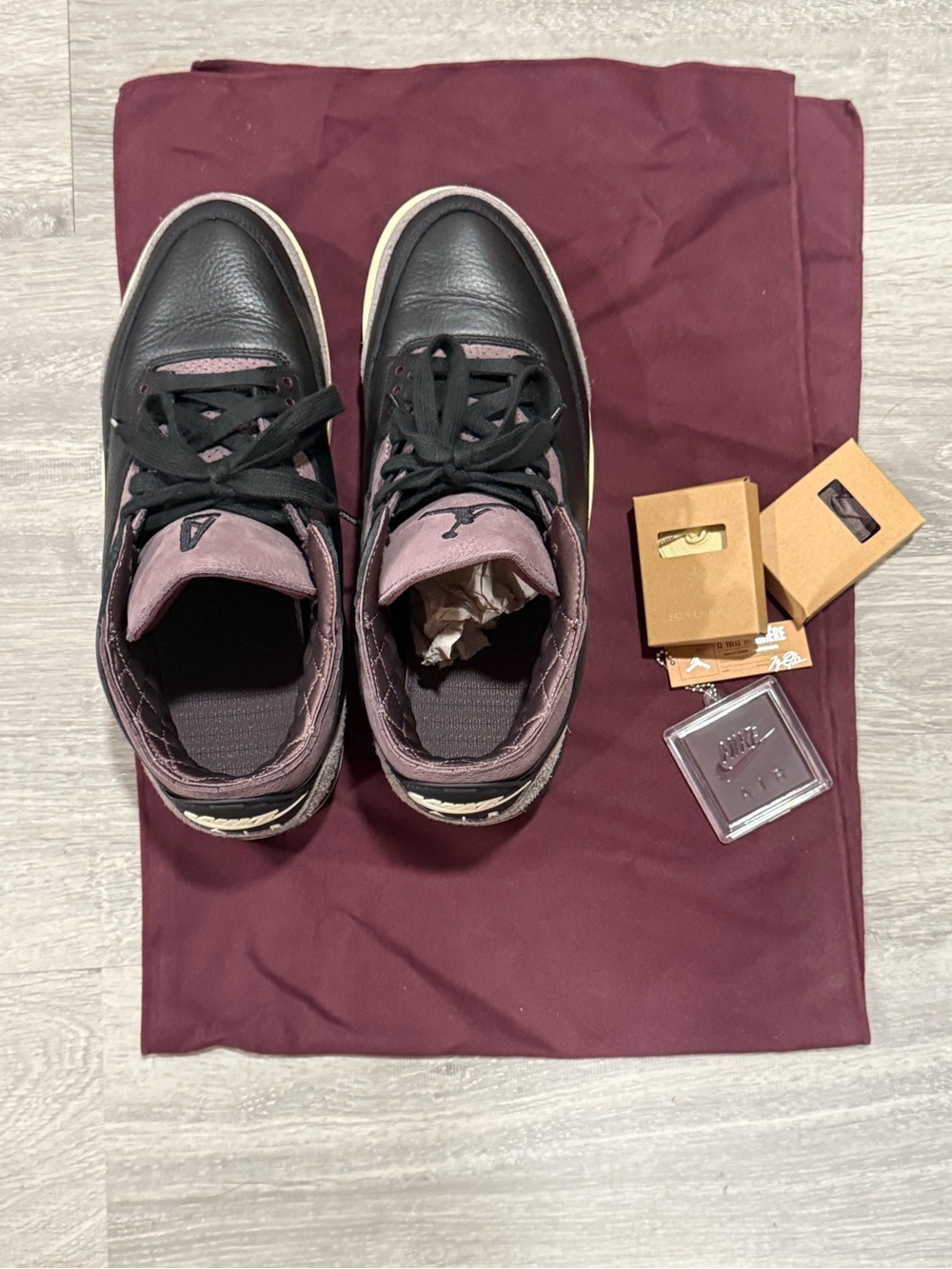 Jordan 3 A Ma Maniere While You Were Sleeping FZ4811-001 Size WMN 12.5 / Mens 11 - Picture 6 of 8